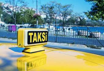 出租车标志伊斯坦布尔