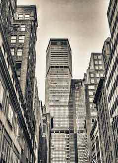 纽约体系结构城市建筑摩天大楼