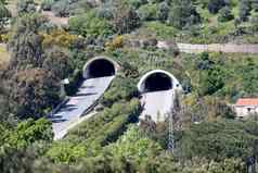 隧道入口高速公路西西里