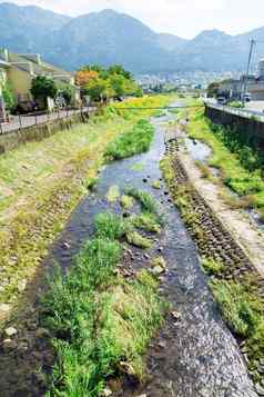 汤布院日本10月农村首页村mounta