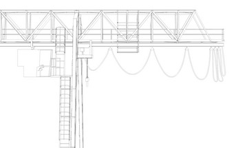 龙门桥起重机前部分