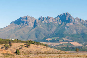 海尔德伯格清晰的山萨默塞特西南非洲