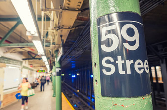 纽约<strong>地铁</strong>站