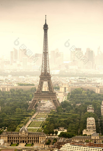 美丽的视图之旅埃菲尔铁塔埃菲尔铁塔塔巴黎法国
