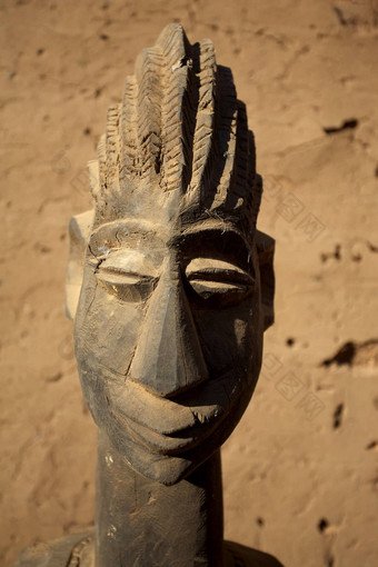 非洲面具艺术作品