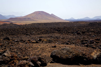 <strong>火山</strong>兰斯洛特西班牙蒂曼法亚<strong>岩石</strong>天空山数目