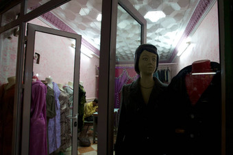 缝纫商店马拉喀什