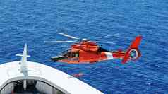 救援直升机船