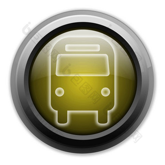 图标按钮pictogram公共汽车地面运输
