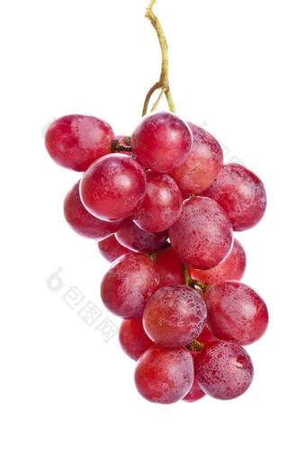 新鲜的红色的葡萄