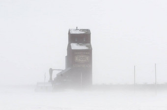 暴雪<strong>农村</strong>萨斯喀彻温省