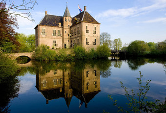 城堡Vorden海尔德兰省荷兰