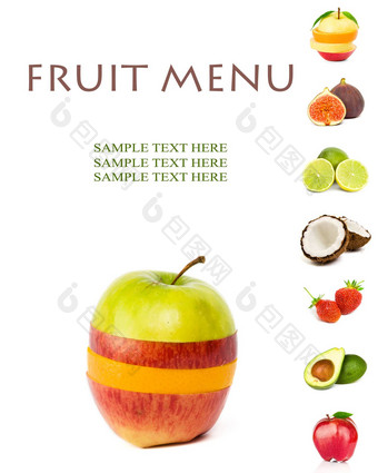 水果菜单
