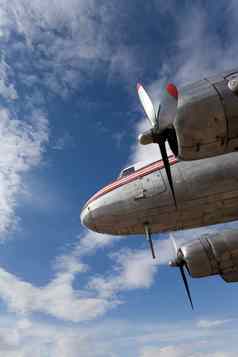 恢复古董飞机华盛顿-