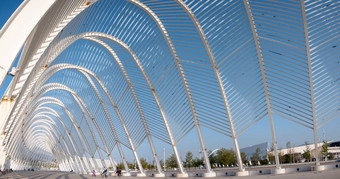 卡拉特拉瓦的建设奥运体育场雅典