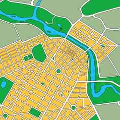 地图通用的城市城市