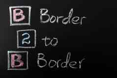 首字母缩写边境边境