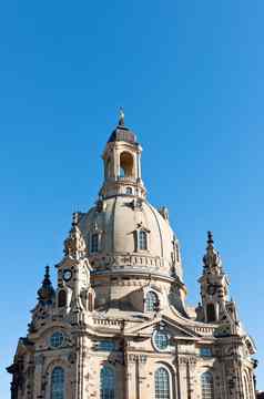 圆顶重建圣母教堂德累斯顿德国
