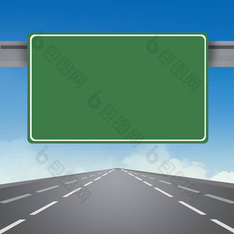 高速公路标志