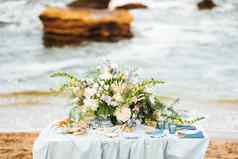 婚礼仪式区域桑迪海滩