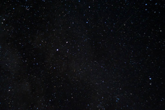 长曝光晚上照片明亮的星星很多星星星座城市晚上景观
