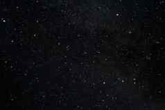 长曝光宇宙晚上照片很多星星星座城市晚上景观