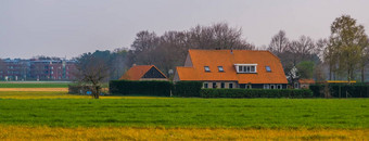 大农民房子农村典型的荷兰体系结构