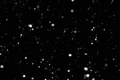 纹理雪孤立的黑色的背景