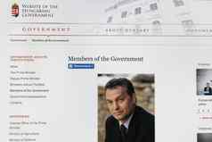 匈牙利政府网络页面