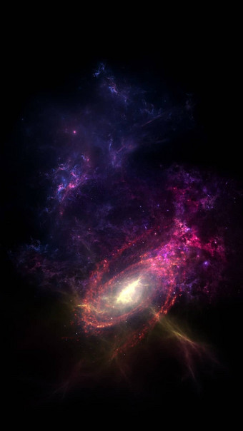 行星星系科学小说壁纸美深空间数十亿星系宇宙宇宙艺术背景垂直图像智能<strong>手机背景</strong>