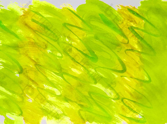 水彩<strong>光</strong>栅夏天背景草梯度黄色的绿色条纹<strong>光</strong>滑的行封面布局设计