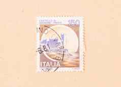 意大利约邮票印刷意大利显示costello