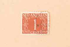 荷兰安的列斯群岛约邮票印刷