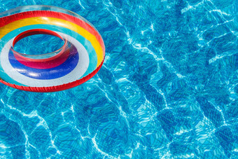 充气水活动圈大号浮动水池横幅概念有趣的活泼的夏天放松