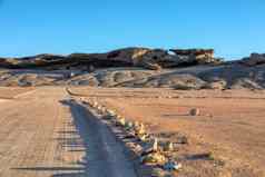 岩石形成福格尔费德贝格纳米比亚沙漠