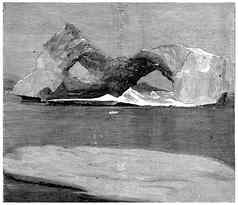 ice-shaped拱门史密斯声音古董雕刻