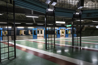 孔斯特拉德花园地铁站斯德哥尔摩