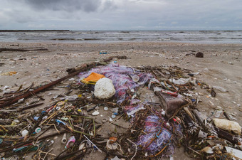 <strong>垃圾</strong>海滩海塑料瓶谎言海滩污染海生活<strong>海洋</strong>生活泄漏<strong>垃圾</strong>海滩大城市空脏塑料瓶