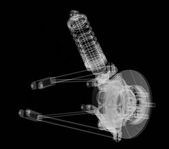 x射线车悬<strong>架</strong>刹车磁盘