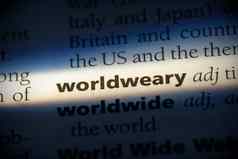 worldweary