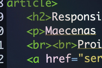 真正的超文本标记语言代码发展中屏幕<strong>编程</strong>工作流摘要