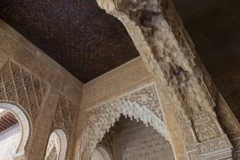 Alhambra格拉纳<strong>达摩</strong>尔拱门法院狮子