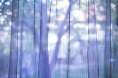 紫色的透明的窗帘背景