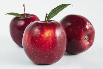 新鲜的色彩斑斓的<strong>苹果灰色</strong>的背景清洁新鲜的水果背景概念
