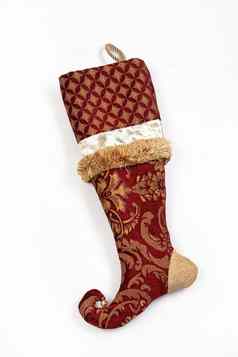 圣诞节绣花袜子