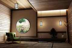 房间最小的设计榻榻米席地板上日本空