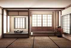 室内设计现代生活房间表格榻榻米席飞路粉