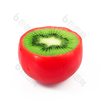 ibrid蔬菜水果tomato-kiwi