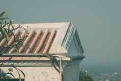 古老的屋顶结构瓷砖传统的屋顶瓷砖亚洲地区