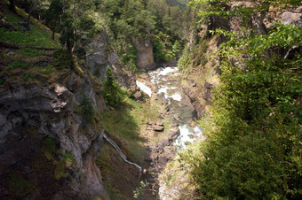 自然公园ordesa基督山失去了庇里牛斯山huesca西班牙